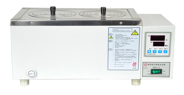 产品名称：恒温水浴锅 单列二孔 HWS-12